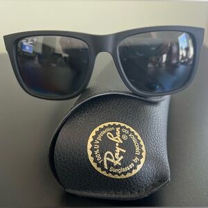 Ray-Ban Black Sunglasses with Case